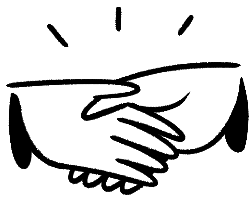 Illustration d’une poignée de main