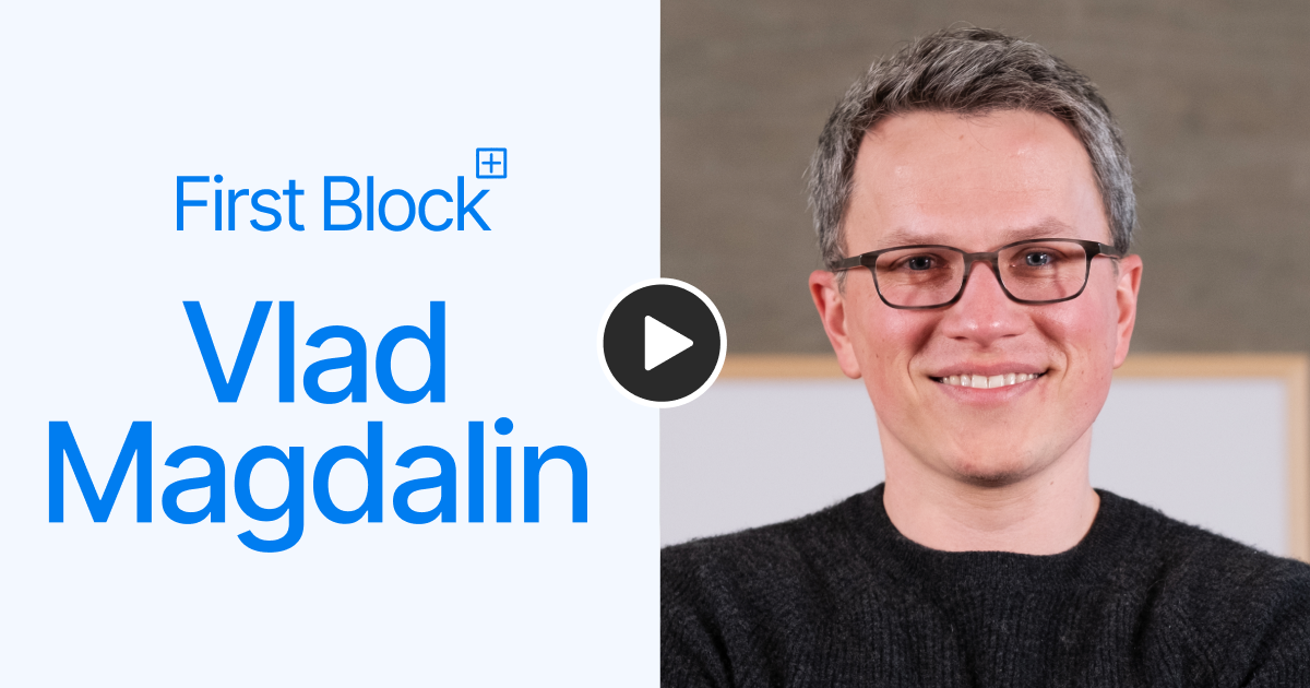 First Block Vlad Magdalin 썸네일
