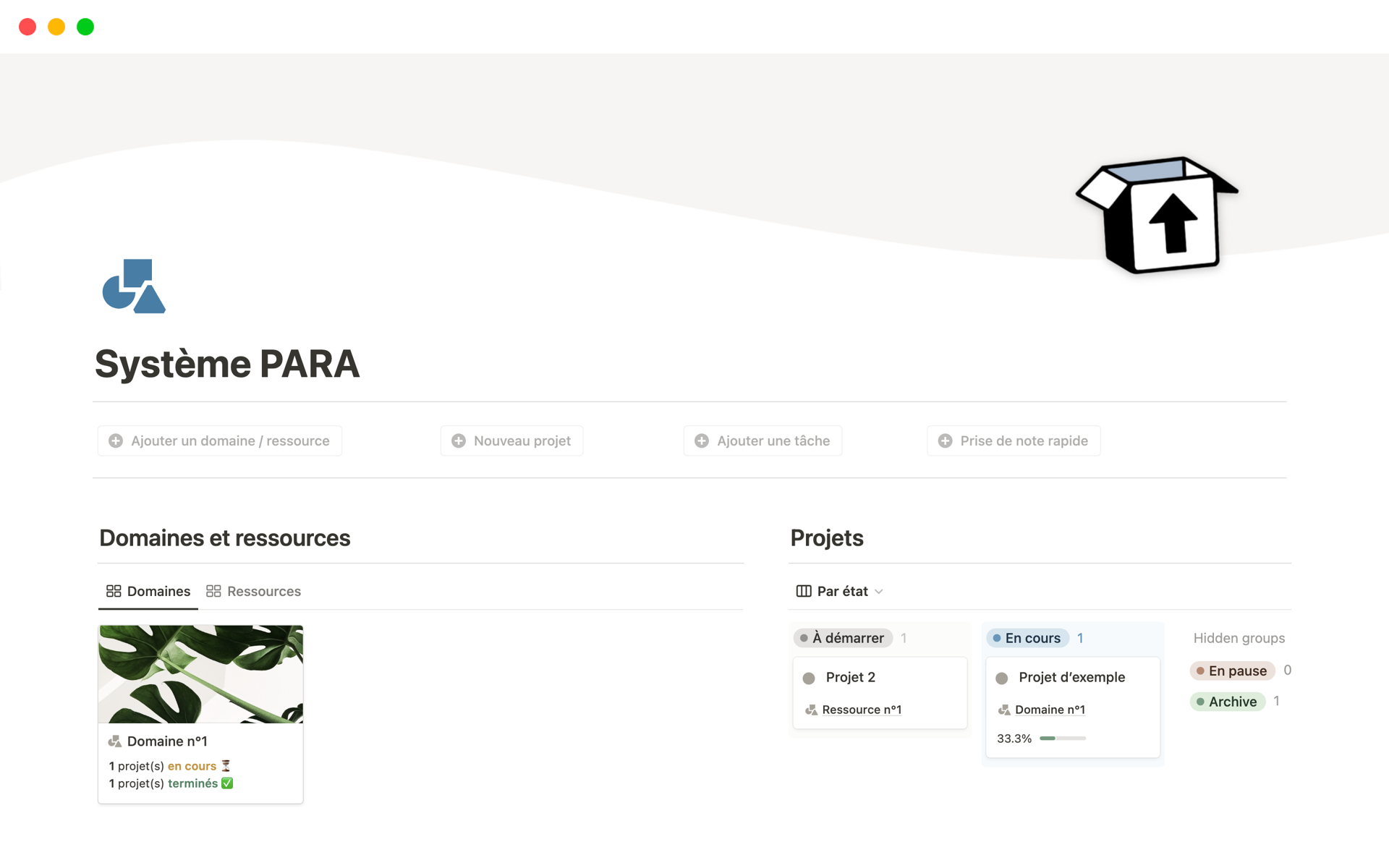 La méthode PARA, développée par Tiago Forte, est un système de gestion des connaissances et de l'organisation personnelle 📁