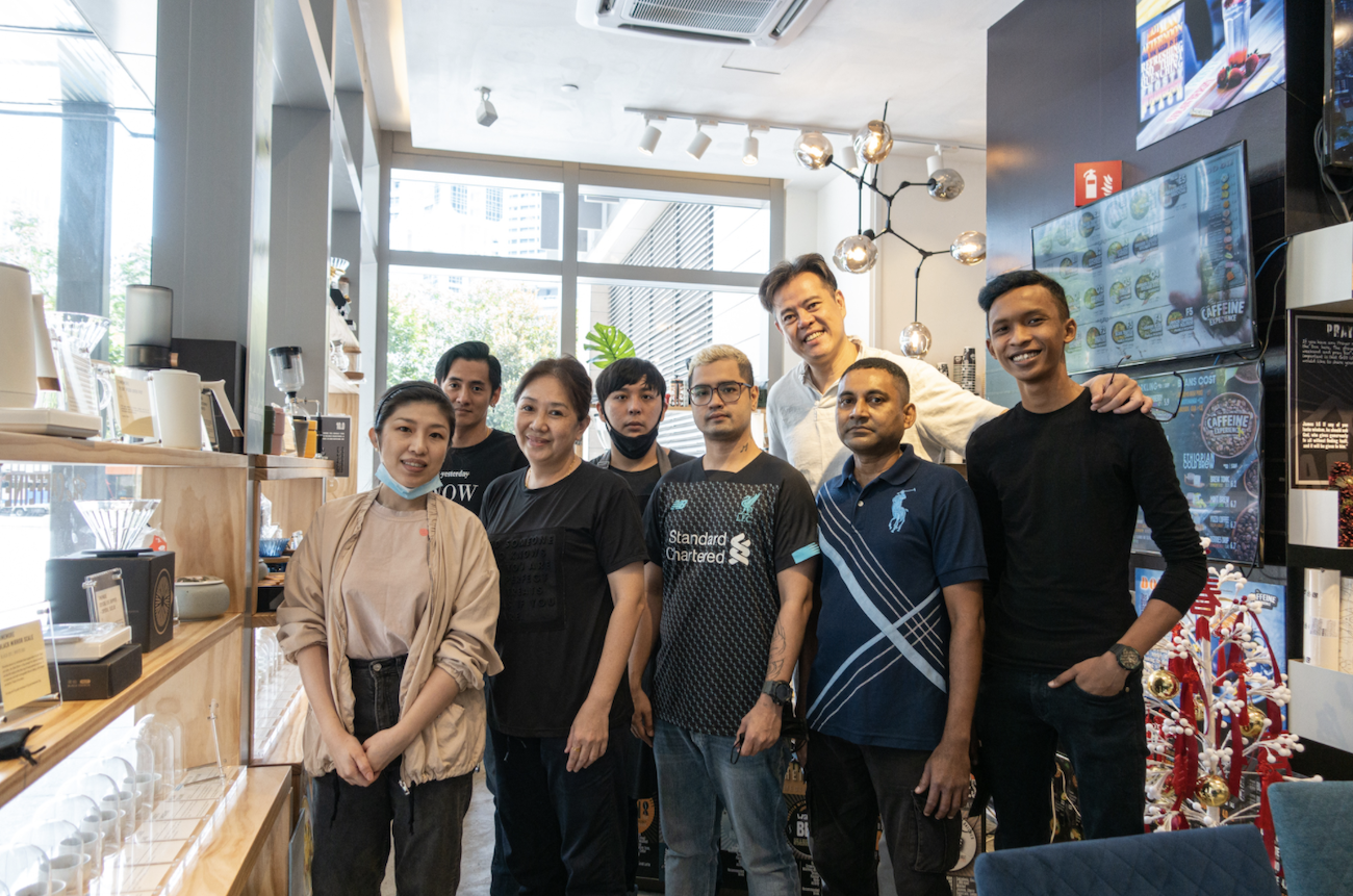 The Caffeine Experience's cat cafe has made waves as a cuddly hangout, but also as a place where former inmates can find stability in their lives after prison. Source: The Caffeine Experience