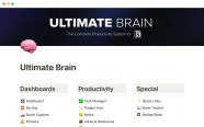 Ultimate Brain Notion Template