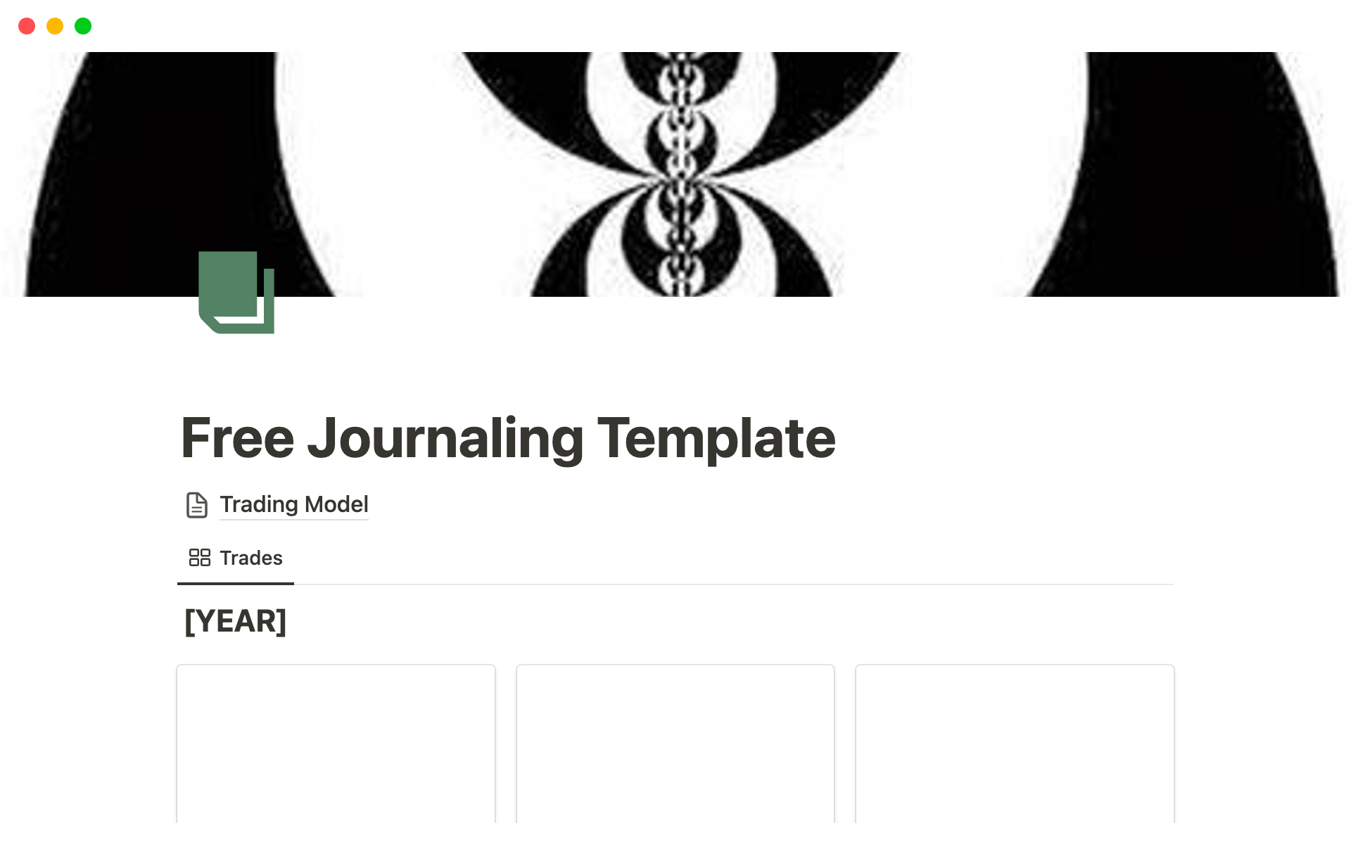 Trading Journal Notion Template