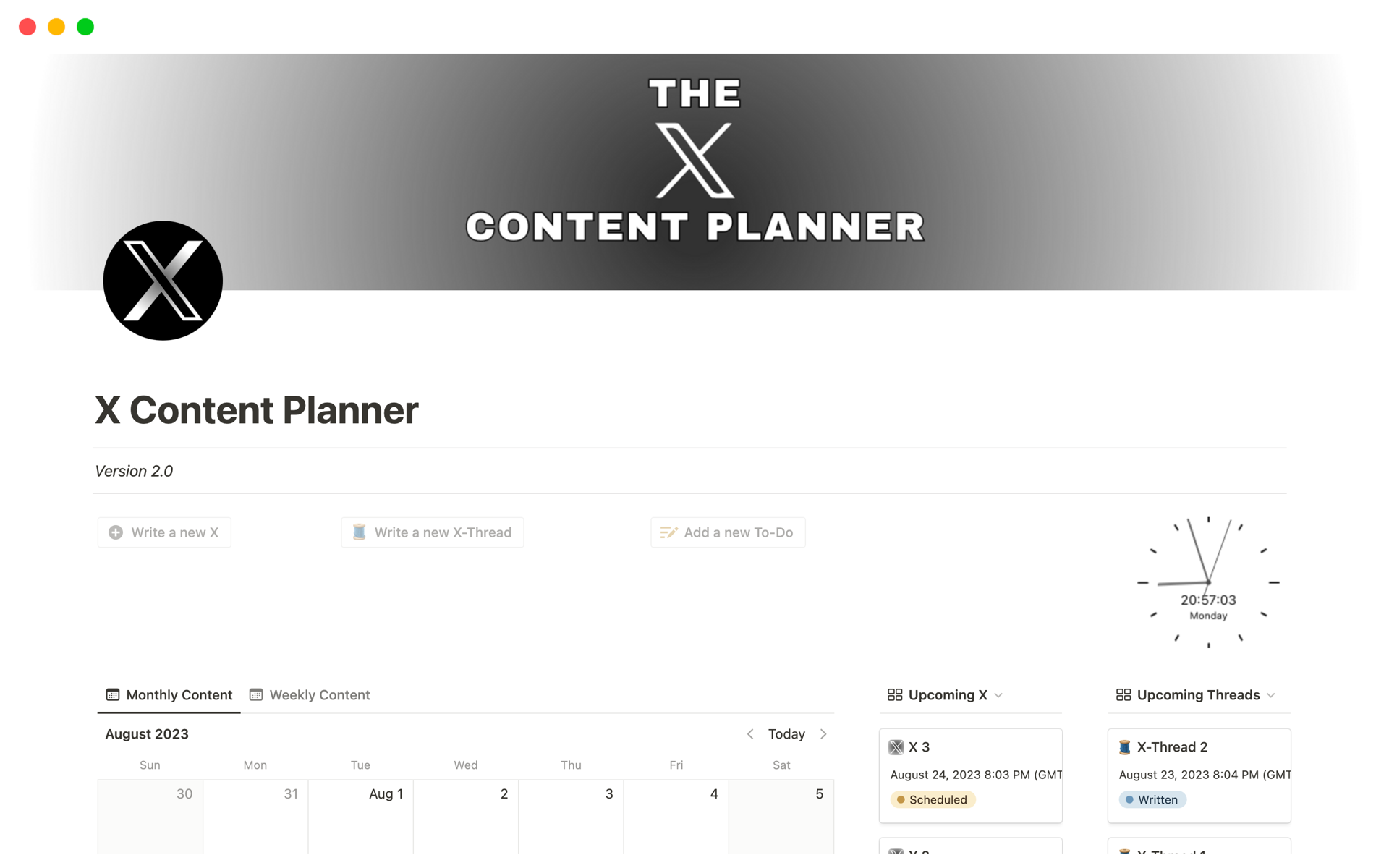 x-content-planner-notion-template