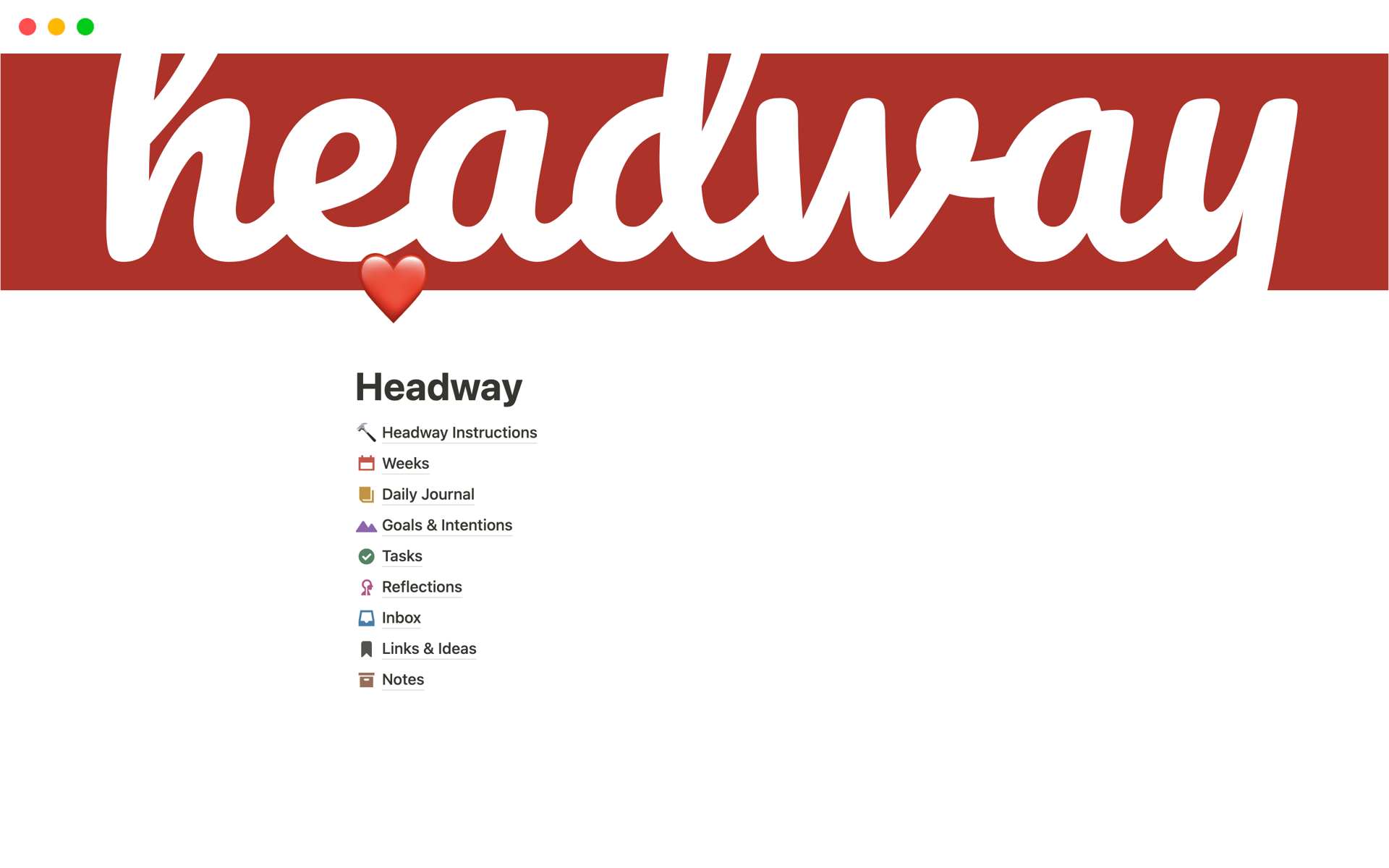 Aperçu du modèle de Headway