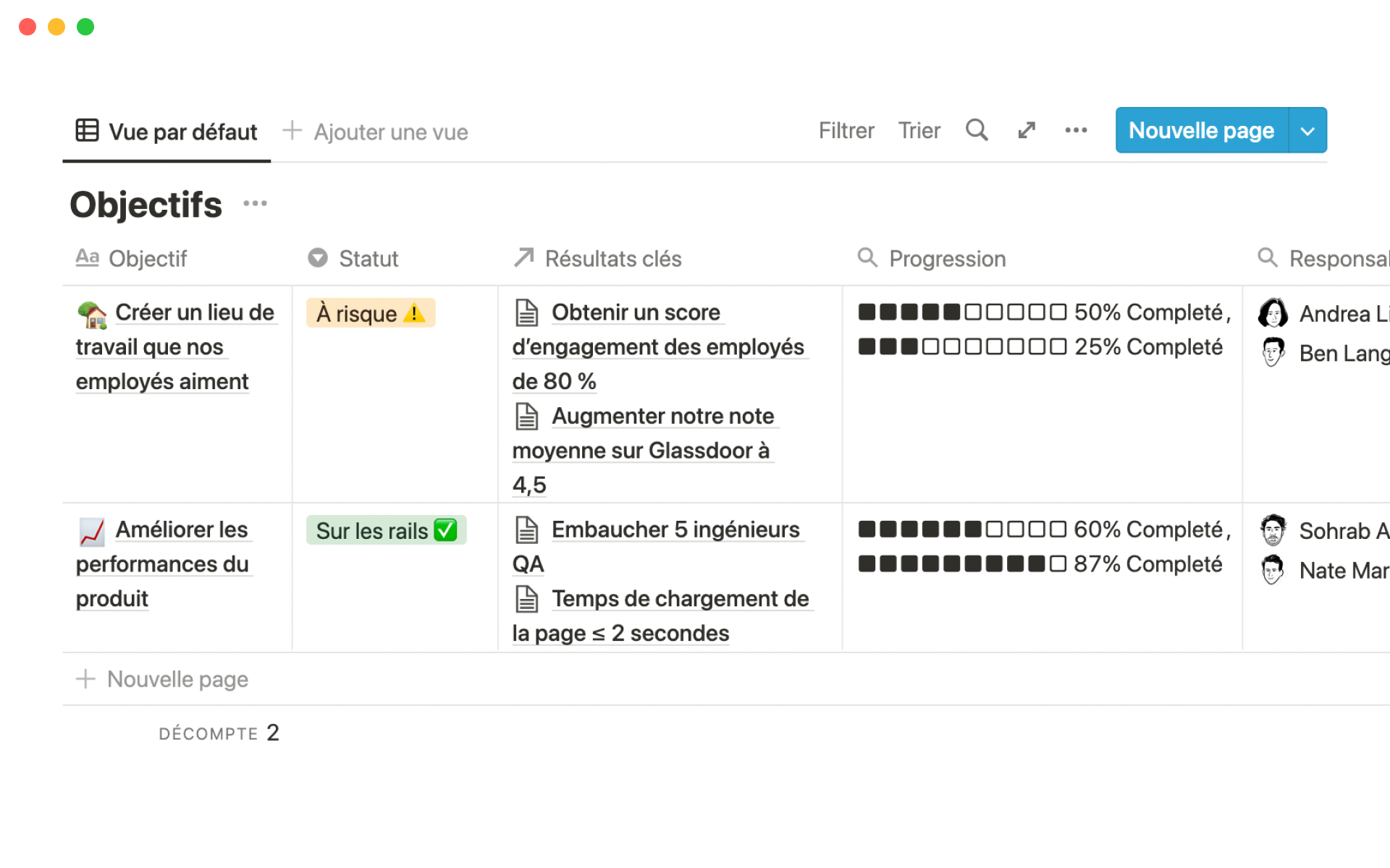 Build an efficient, organized OKR tracker with Notion