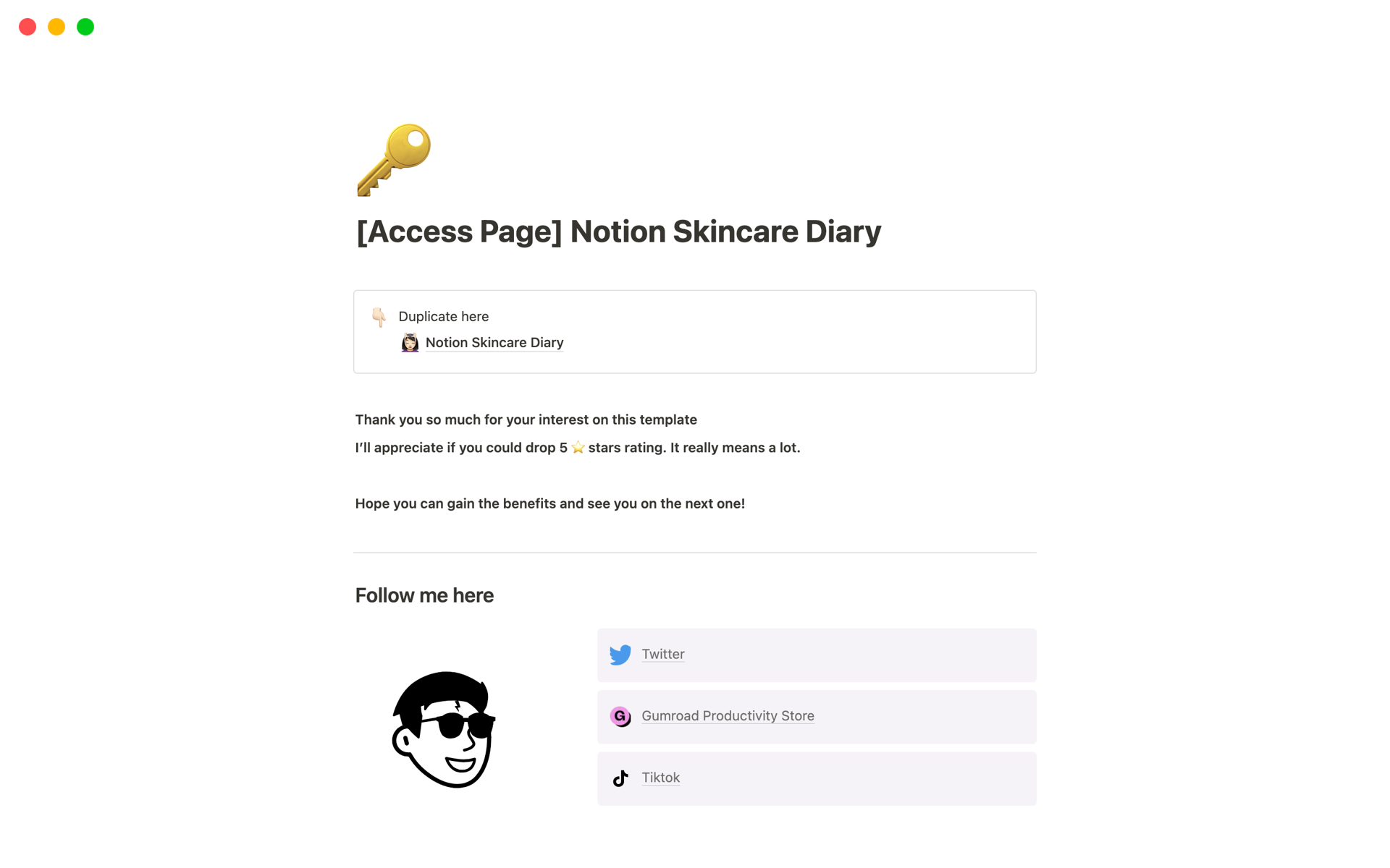 skincare-diary-notion-template