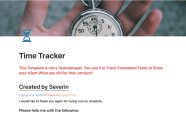 Time Tracker Notion Template