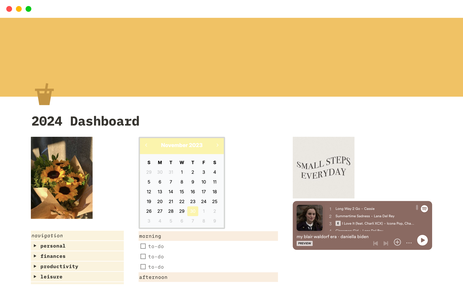 2024 Dashboard Danielle Biden Desktop 