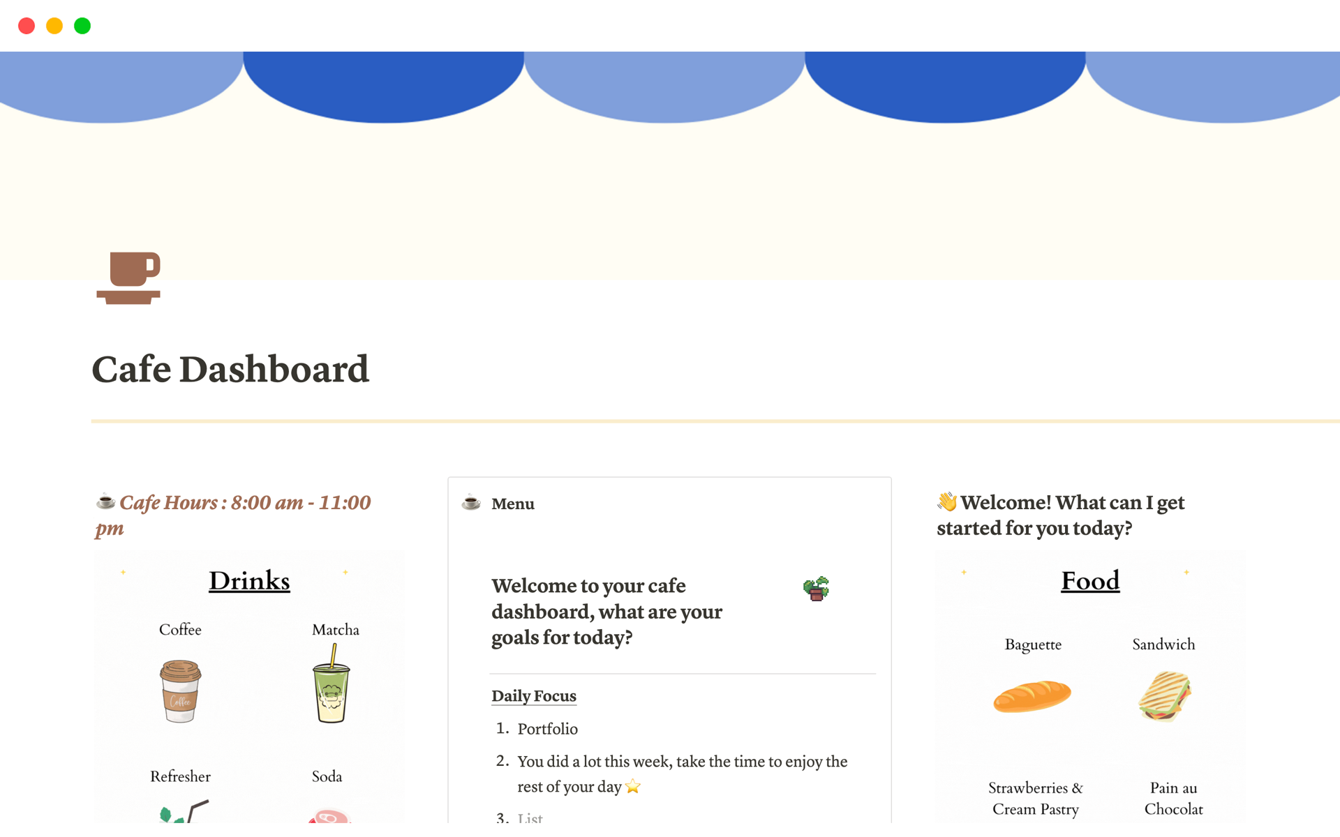 cafe-dashboard-notion-template