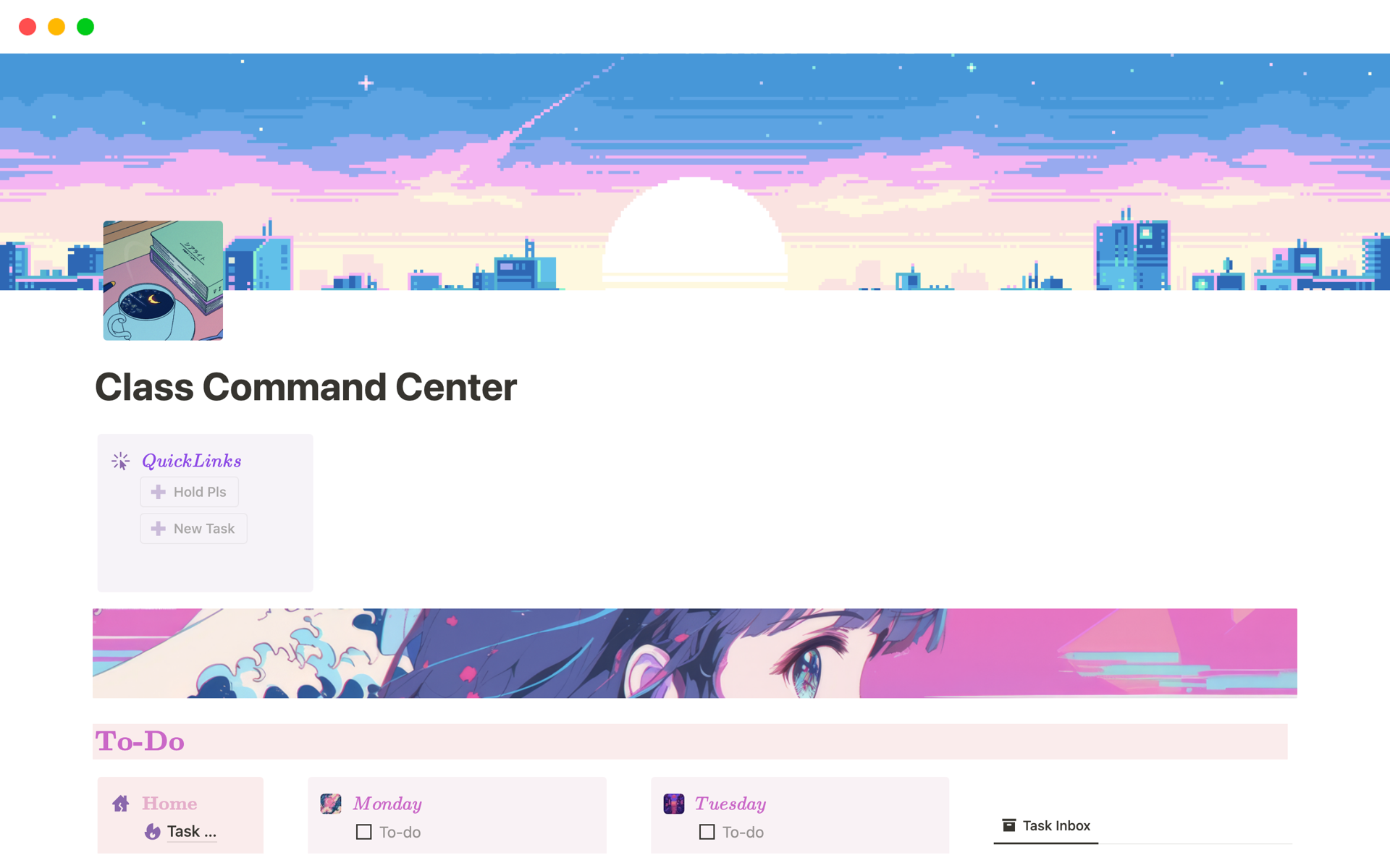 Class Command Center | Notion Template 