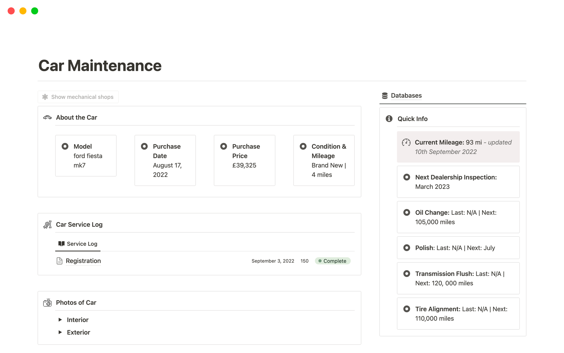 car-maintenance-helper-notion-template