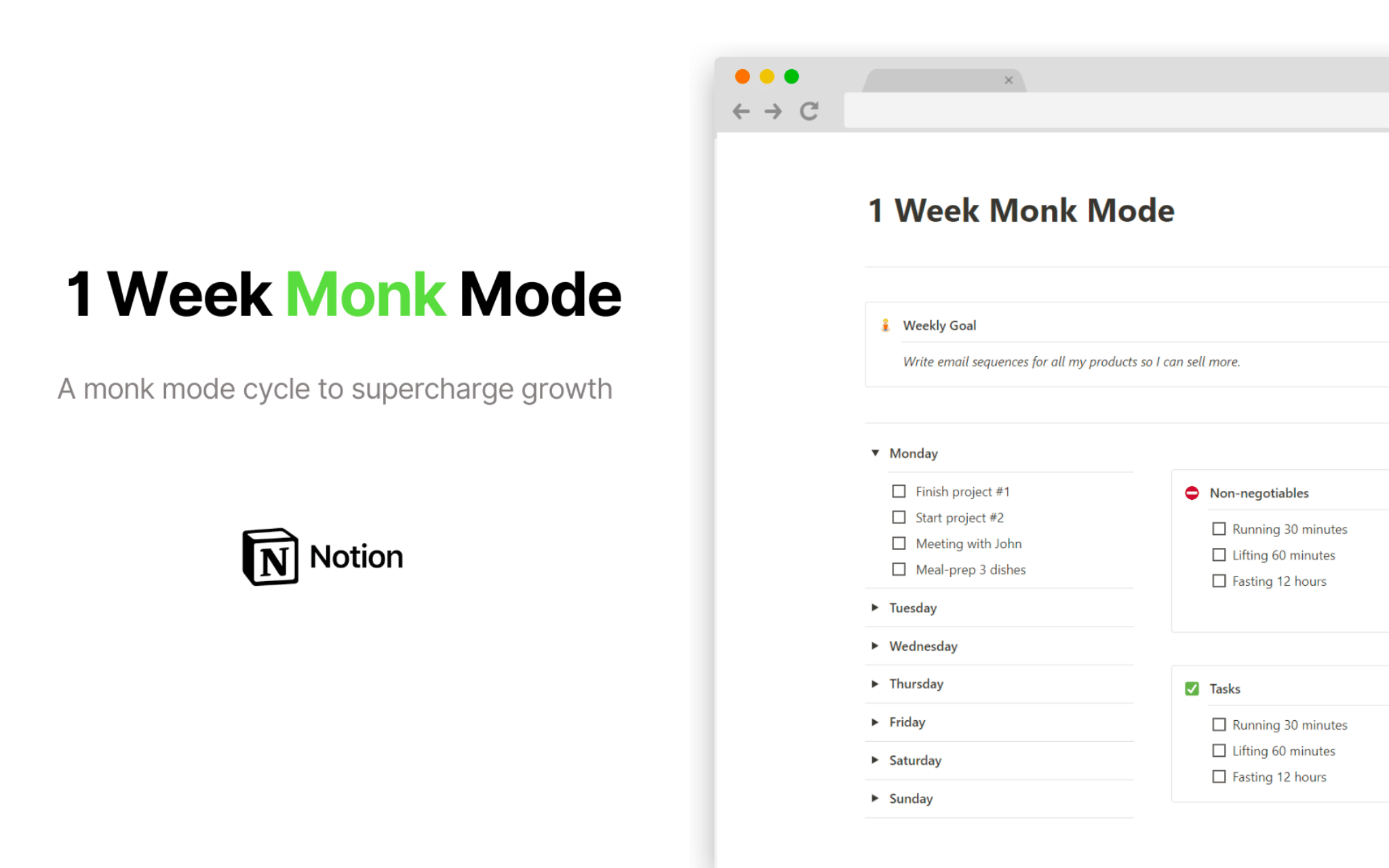 Supercharge your growth with Monk Mode
