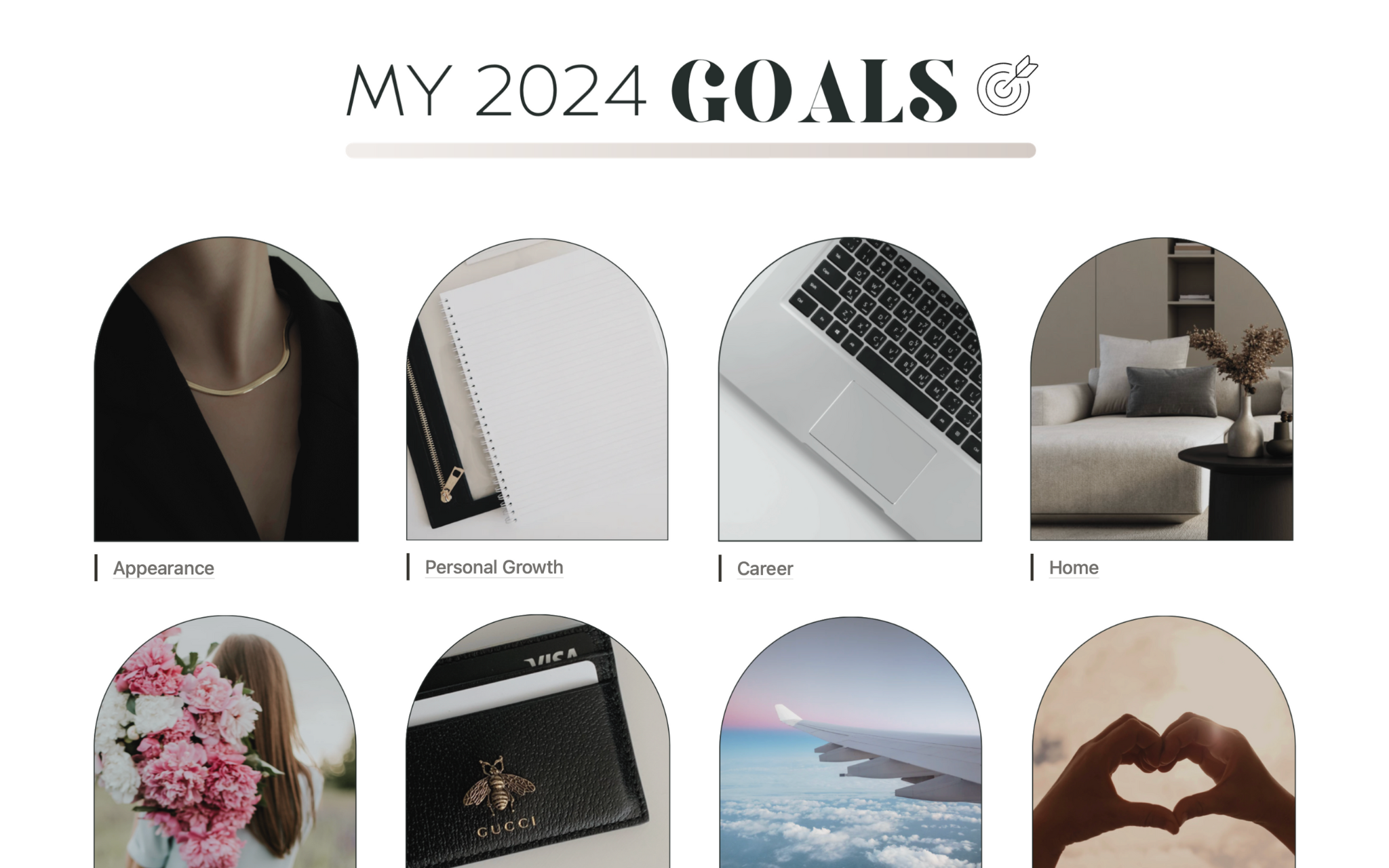 Get ready to make 2024 your best year yet with the 2024 Goal Planner template package! This all-in-one tool empowers you to set, track, and achieve your goals effectively. I personally experienced its transformative power and now I'm thrilled to share it with you. 