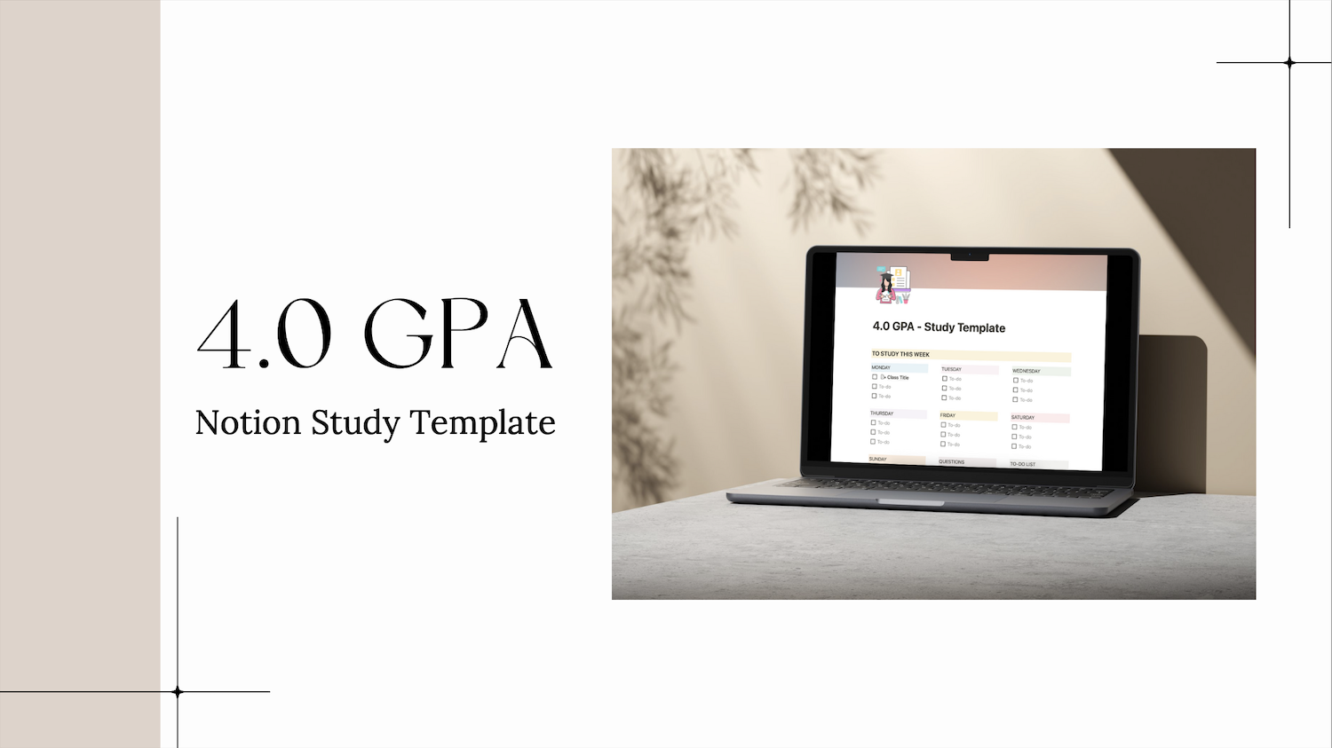 Hi there! I'm Brigid, and I've maintained a 4.0 GPA in my university degree using only this notion study template. No handwritten notes required! Also included is a video sharing how this template works to help you study smarter, not harder, and achieve academic success.  