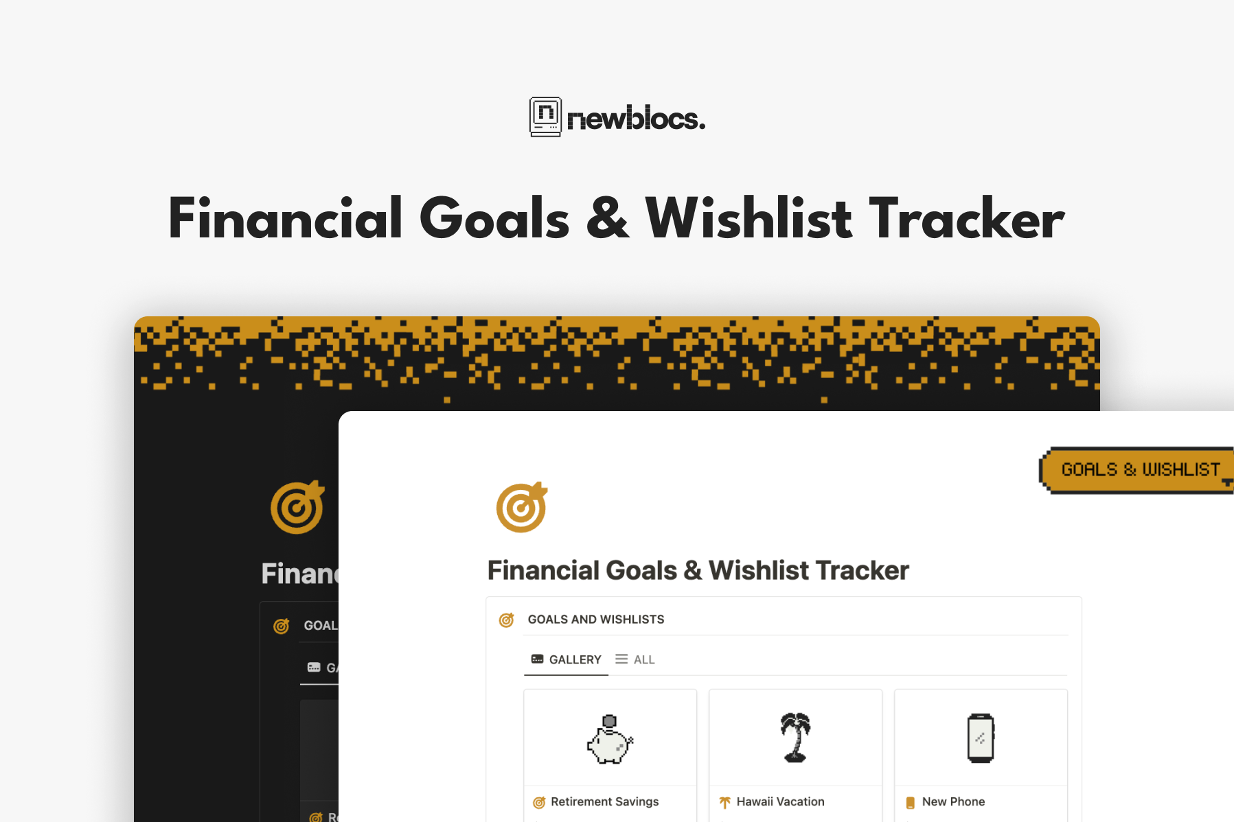 Financial Goals & Wishlists Tracker: Take Control of Your Financial Future 📈