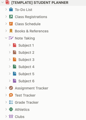 Everything you need to plan your academics is fully built for you. Track all your class registrations, schedules, notes, tests, assignments, and more.