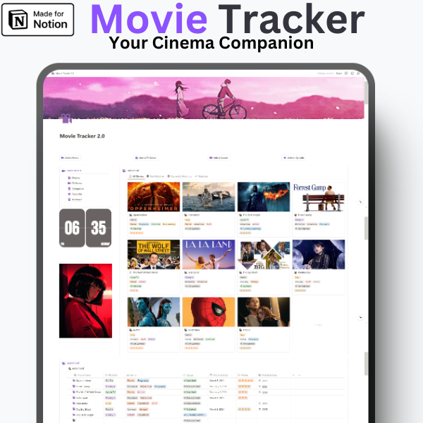 MovieTracker: Your Cinema Companion

Lights, Camera, Action! Keep Track of Your Movie Adventures