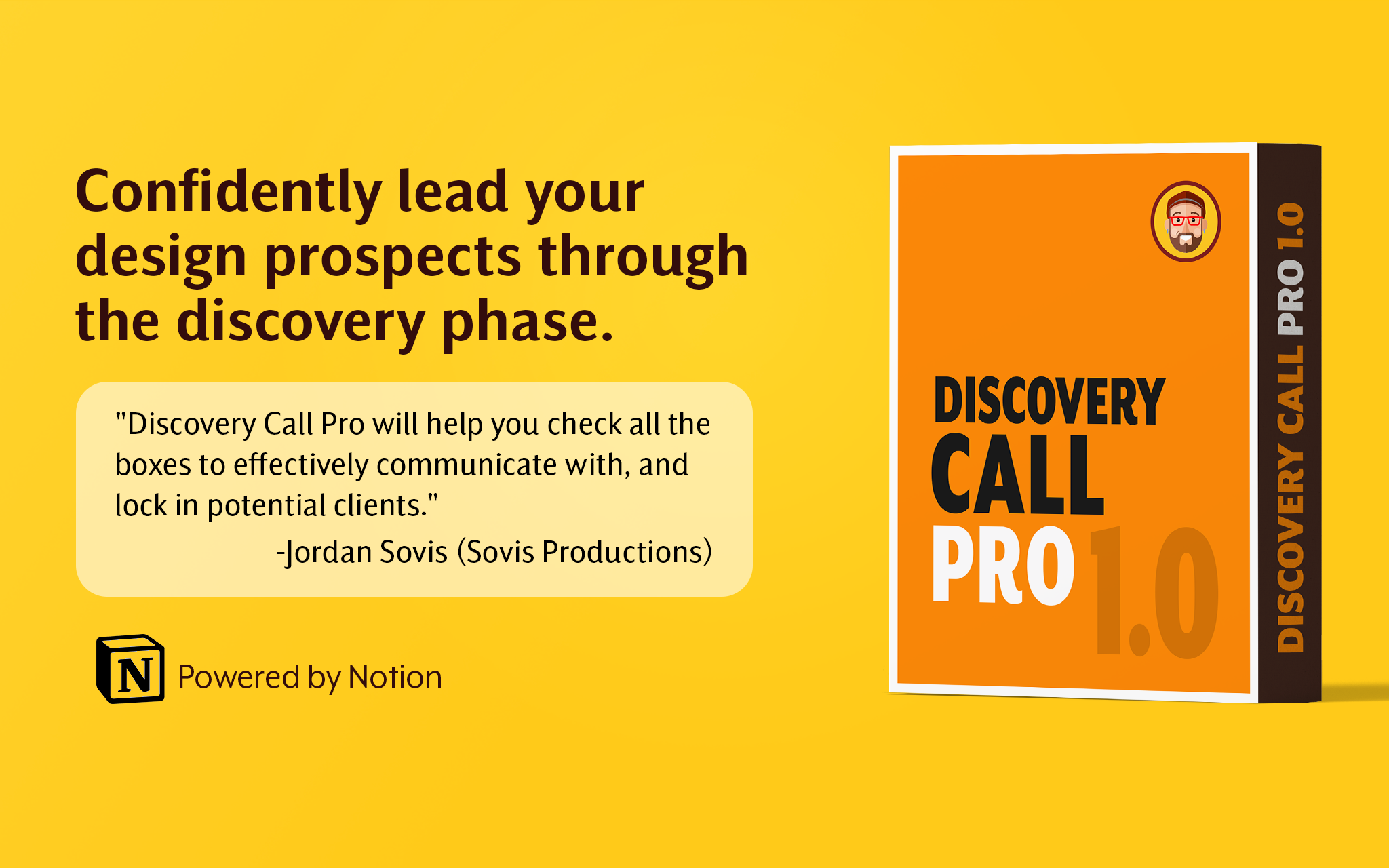 A word-for-word script with over 40 questions to help you navigate discovery calls, clearly capture your prospect's vision, and win their trust.