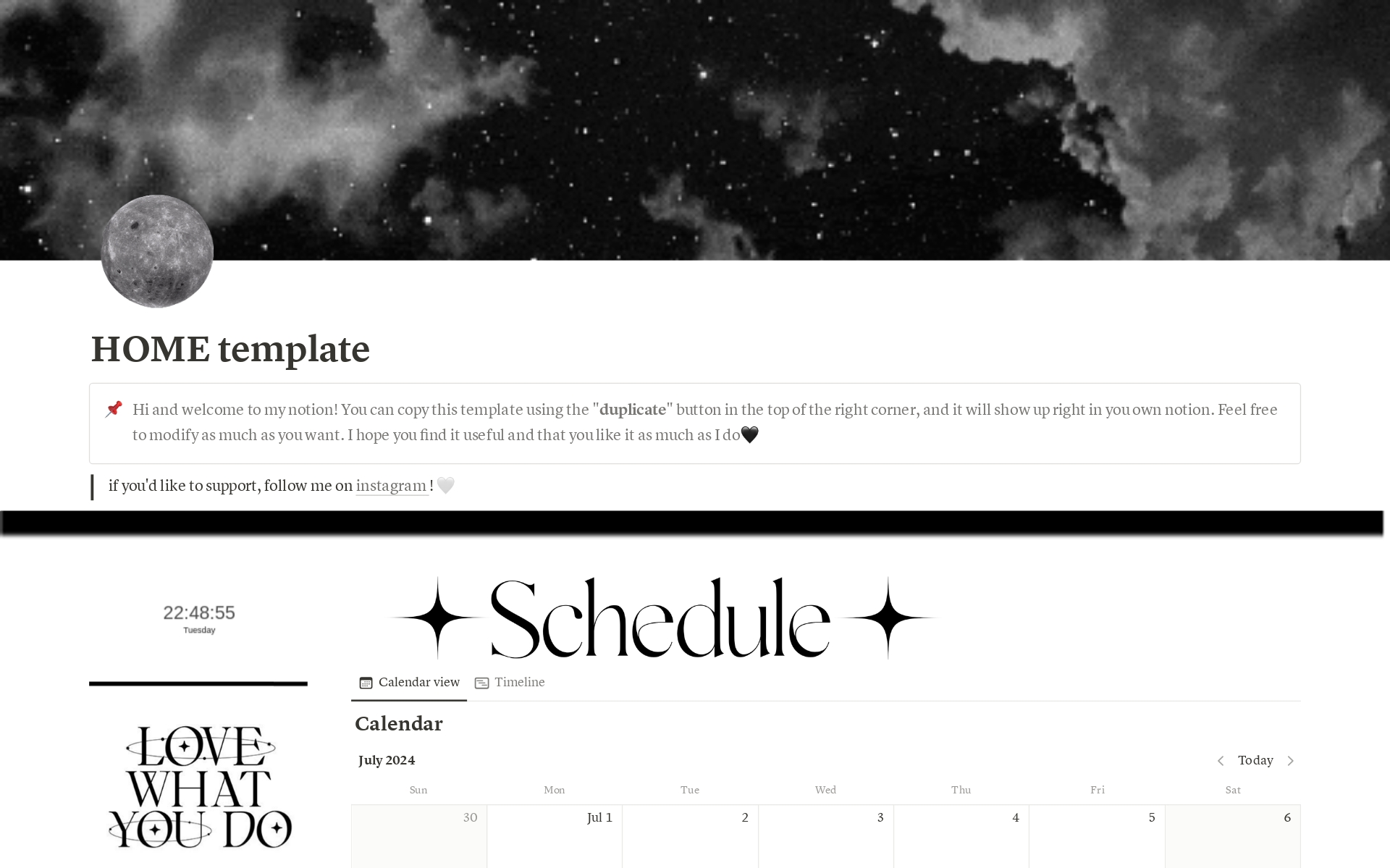 Want to streamline your workflow and boost productivity? Our custom Notion template help you organize projects, manage tasks, and track goals effortlessly. 

Take your productivity to the next level.