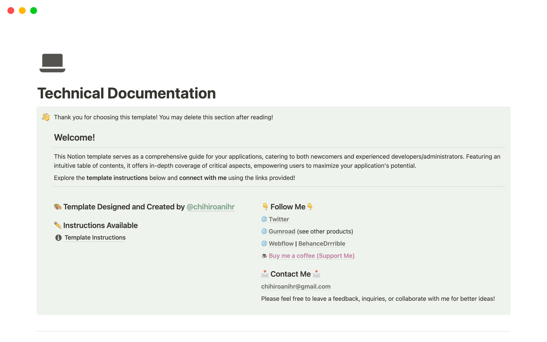 A comprehensive technical documentation template offering a user-friendly guide for both beginners and experienced administrators to maximize the potential of your application.