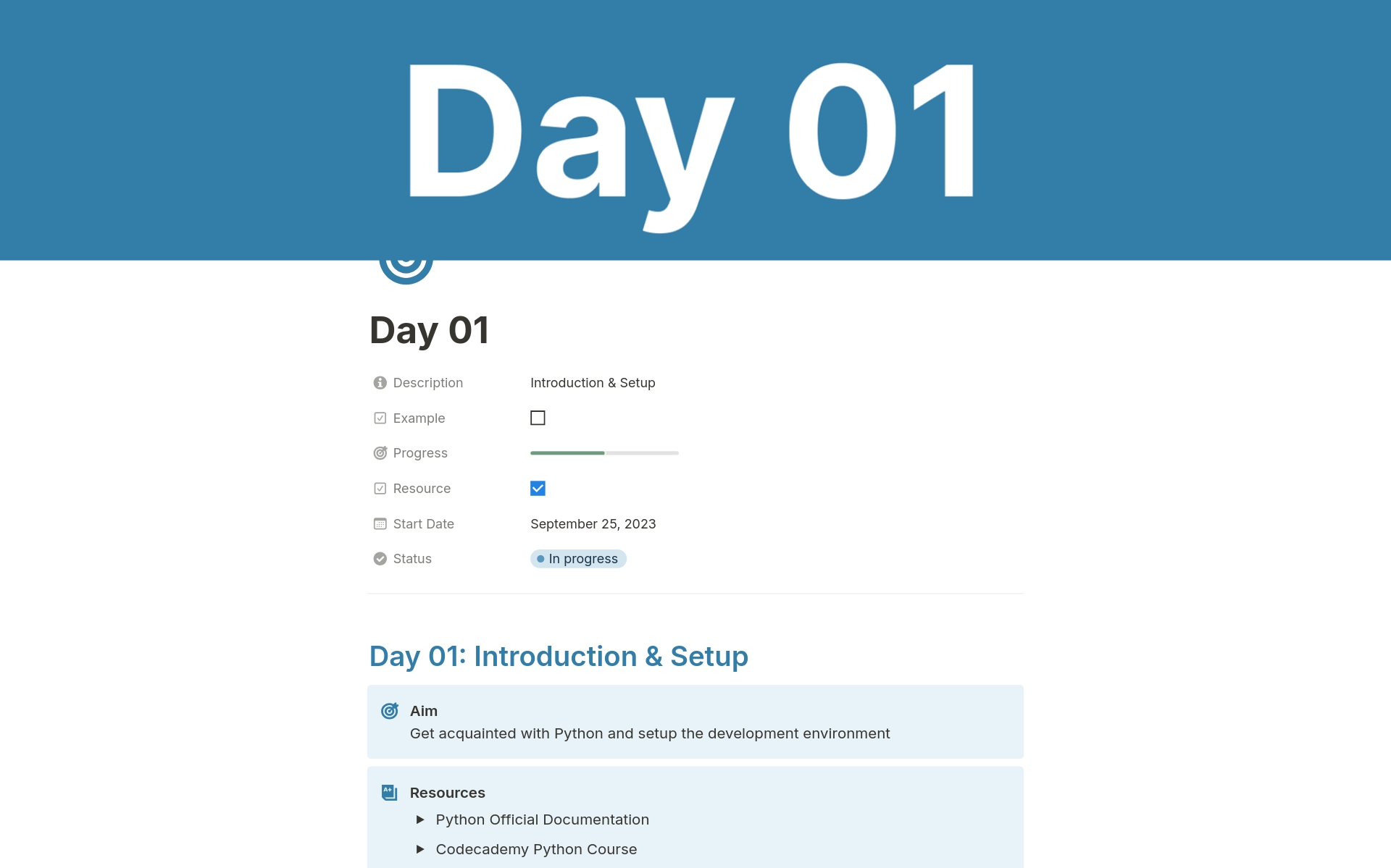 Python in 15 Days: Quick Learn with Notion

"Python Mastery in Two Weeks: Unlock Your Coding Potential!"
