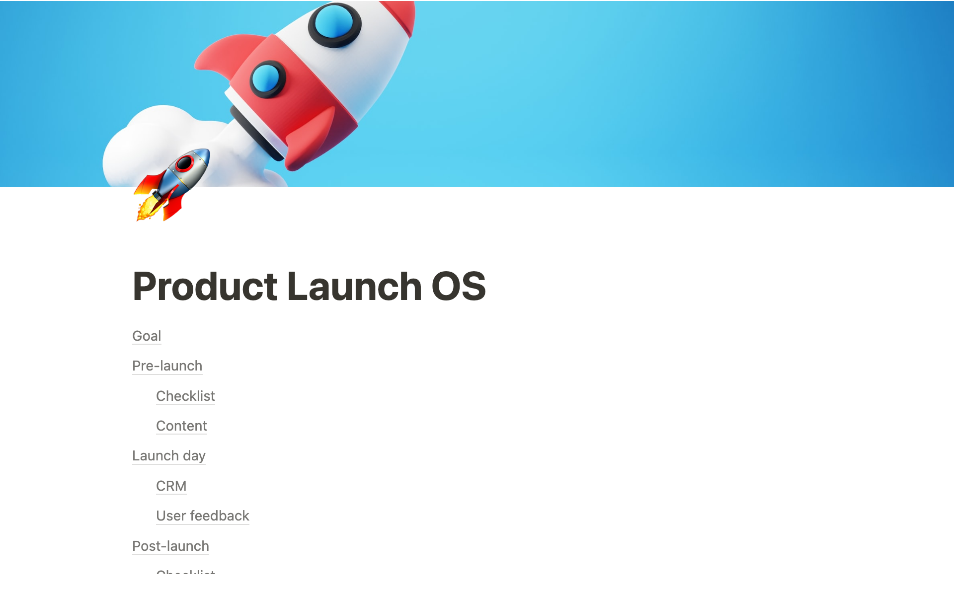 Product Launch OS님의 템플릿 미리보기