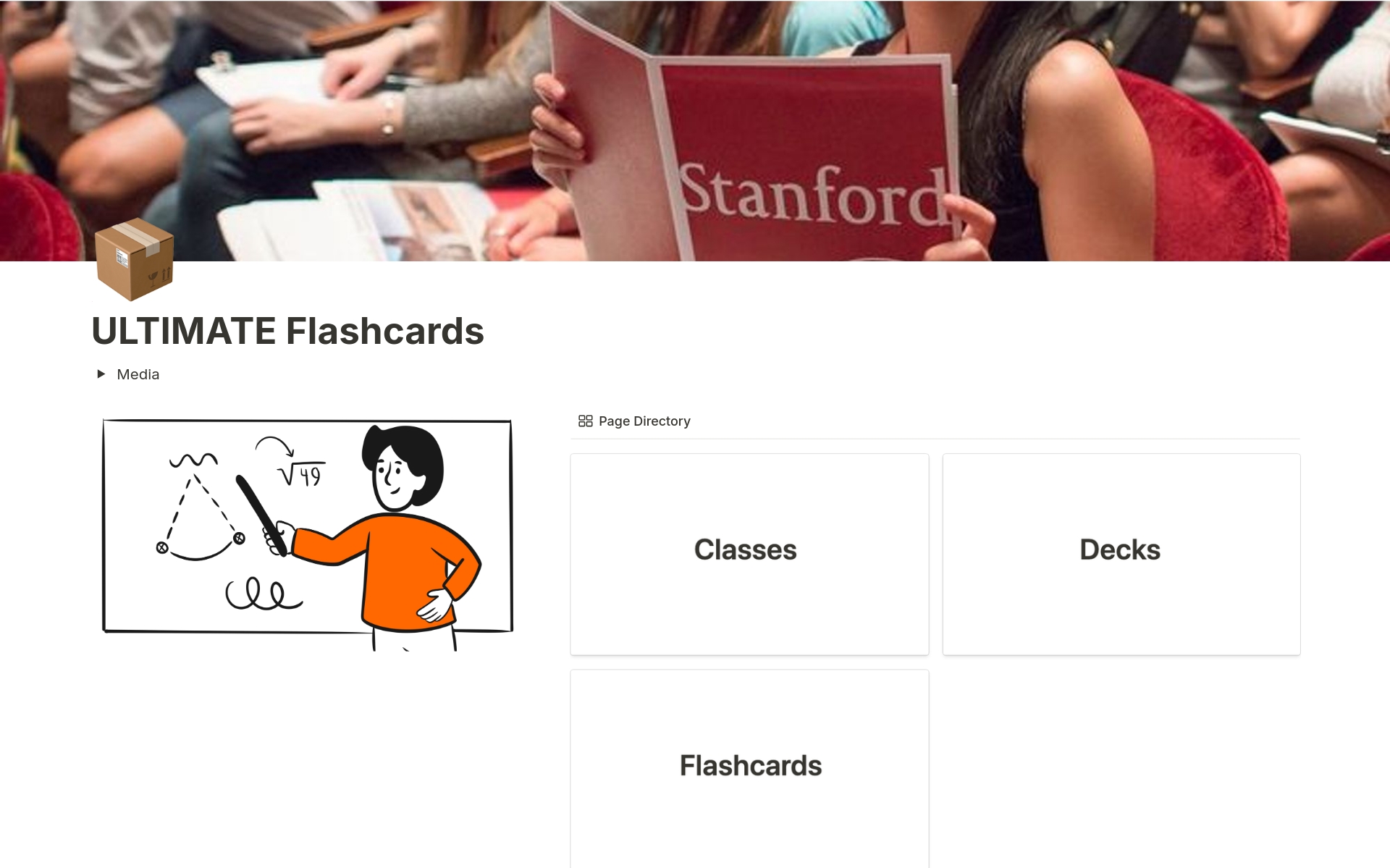 Master new concepts, enhance your learning, and boost your memory retention with the Ultimate Flashcards Notion template. Designed to streamline the process of creating, organizing, and studying flashcards, this comprehensive tool empowers learners of all levels to study smarter 