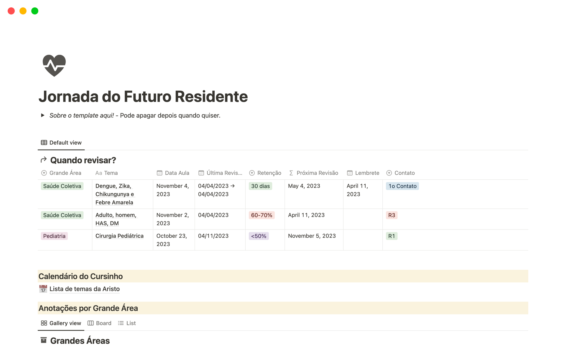 Eine Vorlagenvorschau für Jornada do Futuro Residente