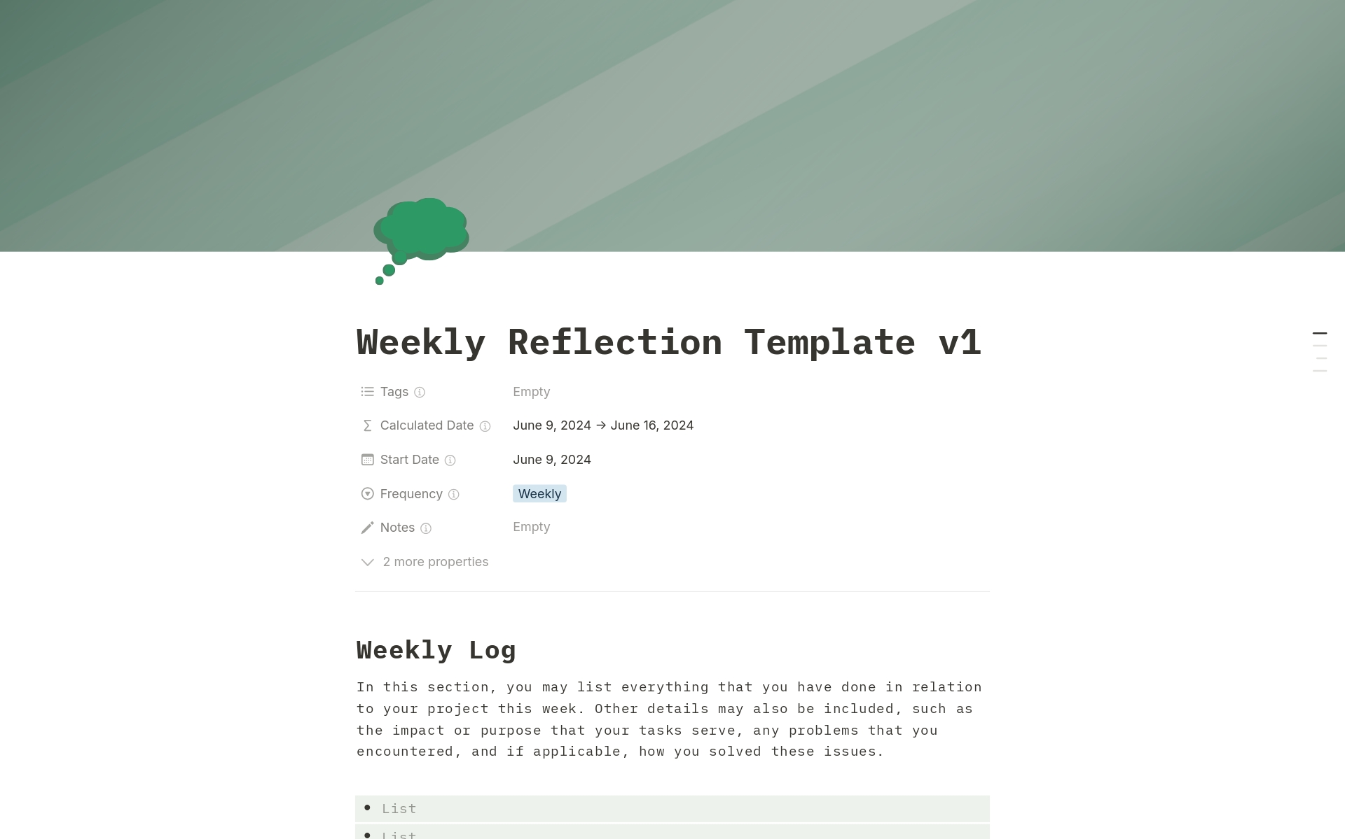 The Developer Organizer Template contains everything that I use in my web development projects. I created this template with the intent of promoting a purposeful and content development process and overall lifestyle.