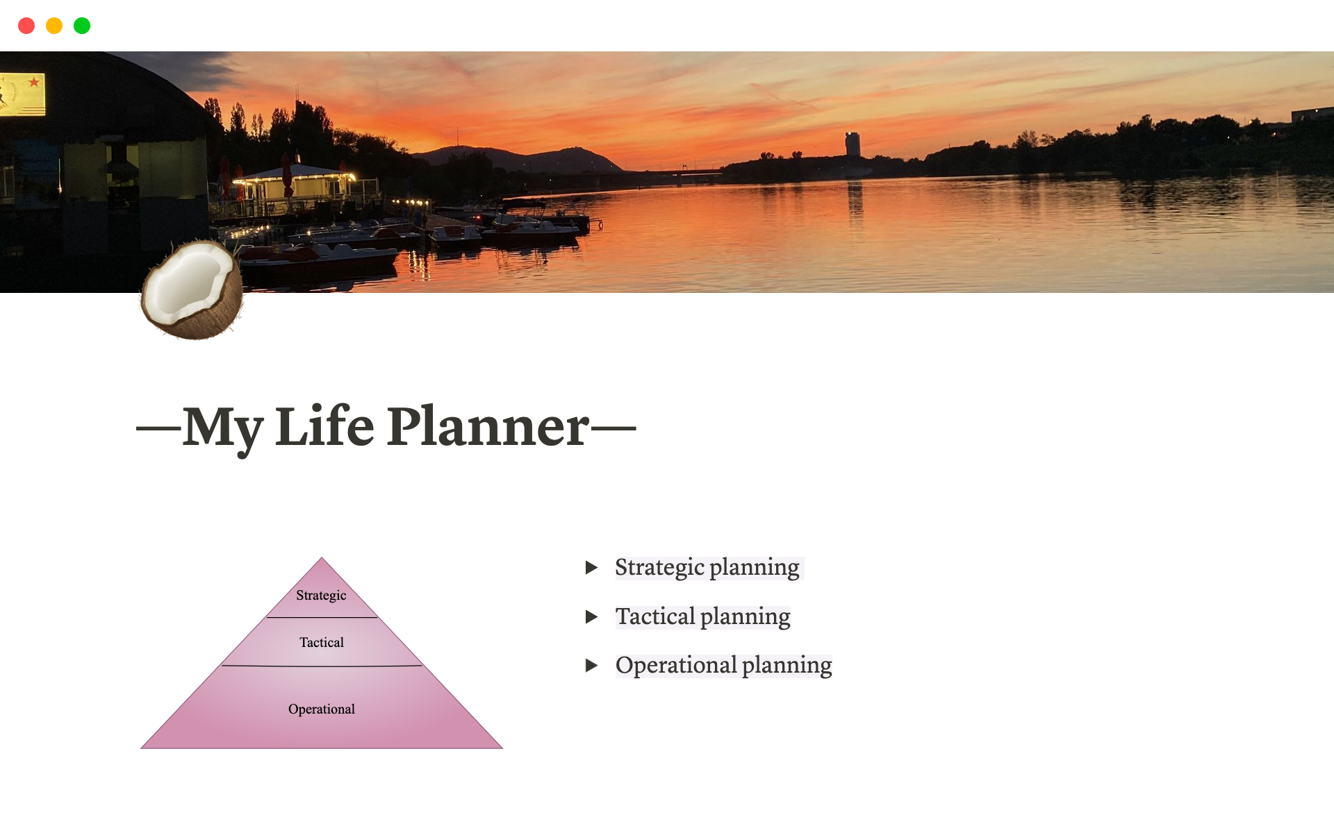 Get organized and stay on top of your planning with comprehensive My Personal Planner Template!