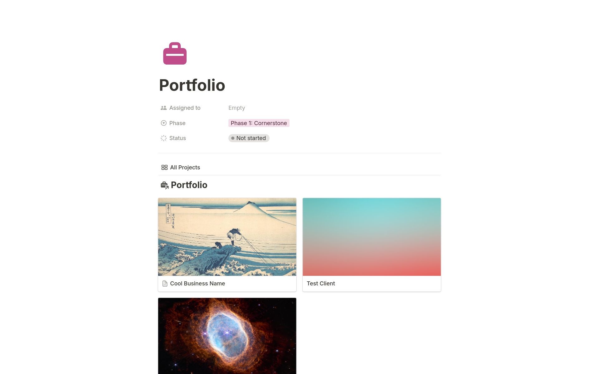 Ready to transform your portfolio? Get the Website Planner template to create stunning websites that convert visitors to clients. Elevate your client journey from lead gen to loyalty with a well-planned portfolio website.
