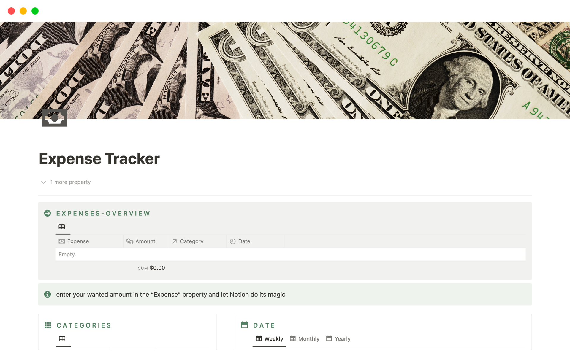 Track your expenses with ease