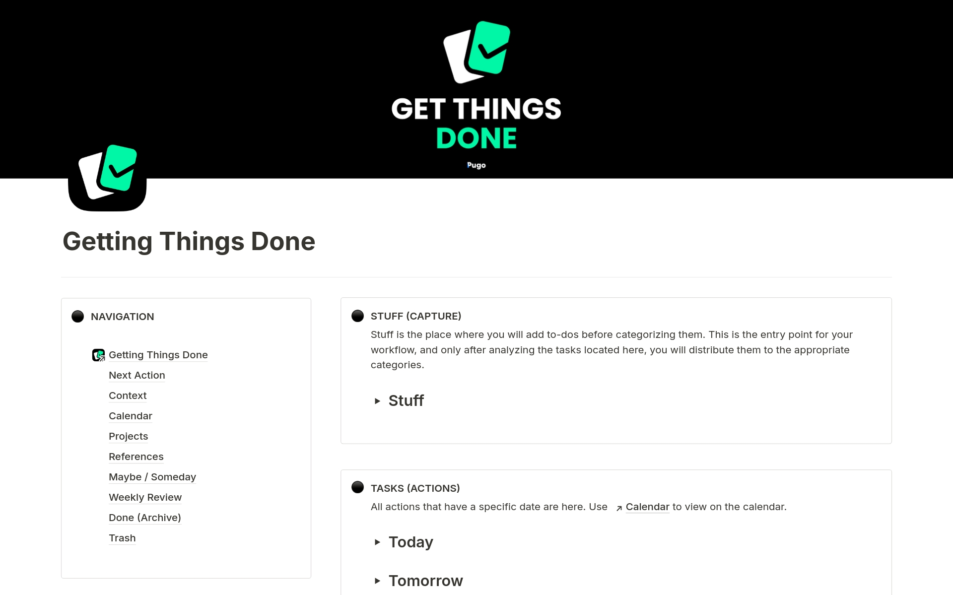 The Notion GTD Template You Need to Boost Productivity
From Overwhelmed to Organized.
