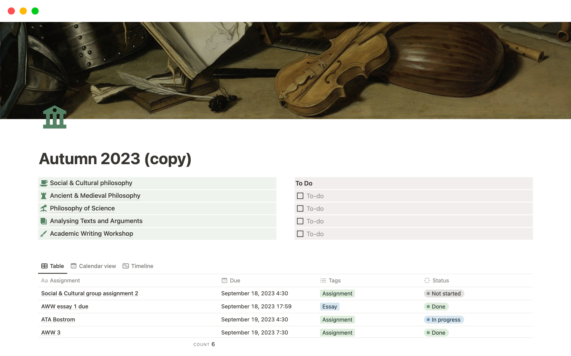 Vista previa de plantilla para Autumn 2023 PPS