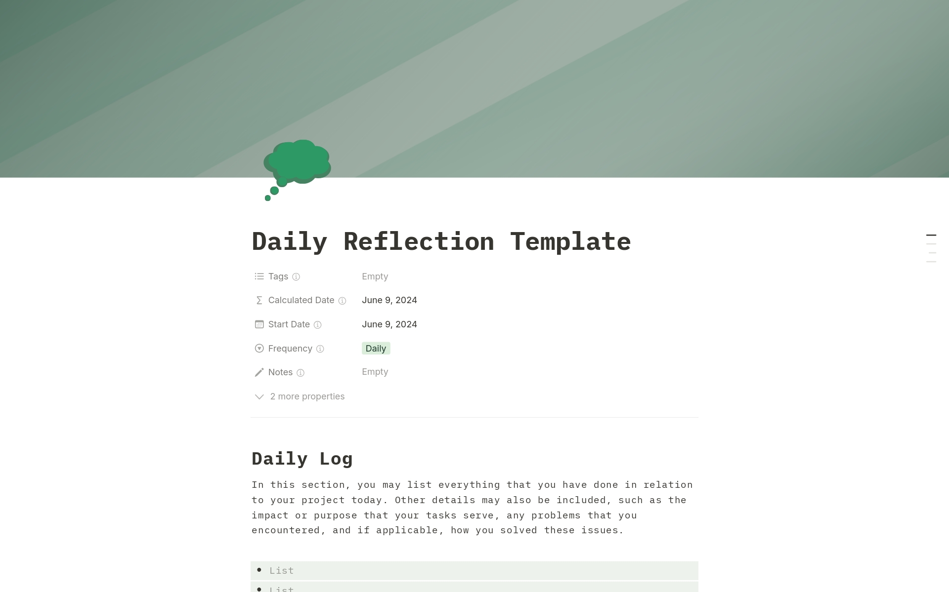 The Developer Organizer Template contains everything that I use in my web development projects. I created this template with the intent of promoting a purposeful and content development process and overall lifestyle.