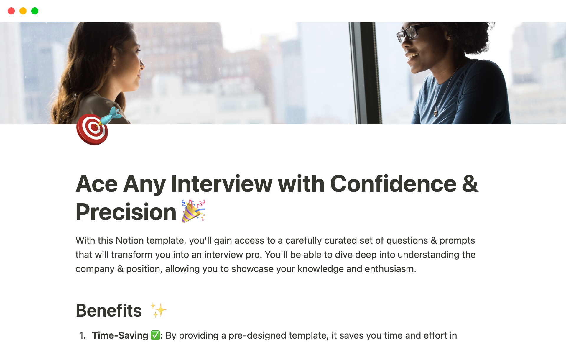 Prepare Any Interview with Confidence & Precision