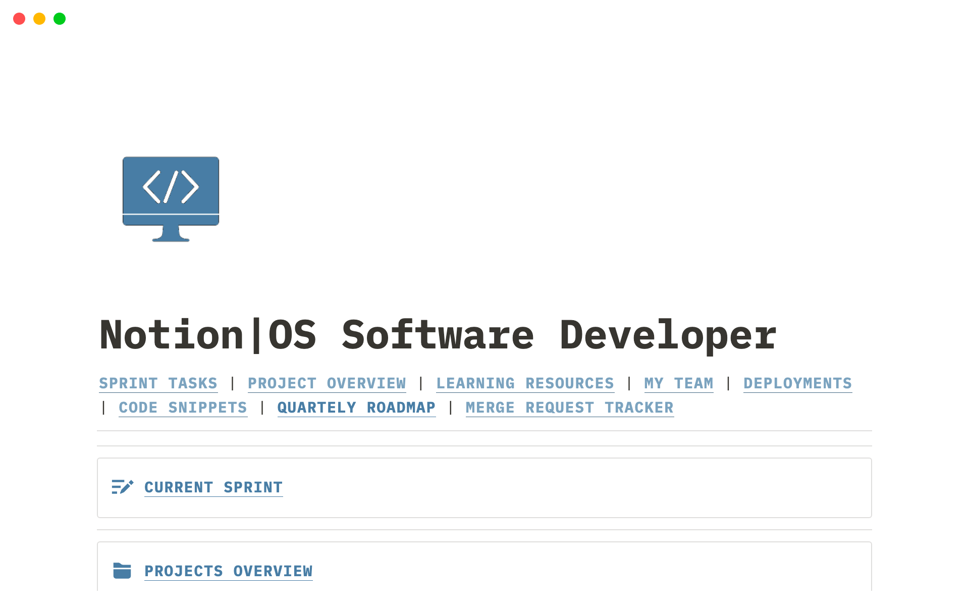 Vista previa de una plantilla para Bundle OS Software