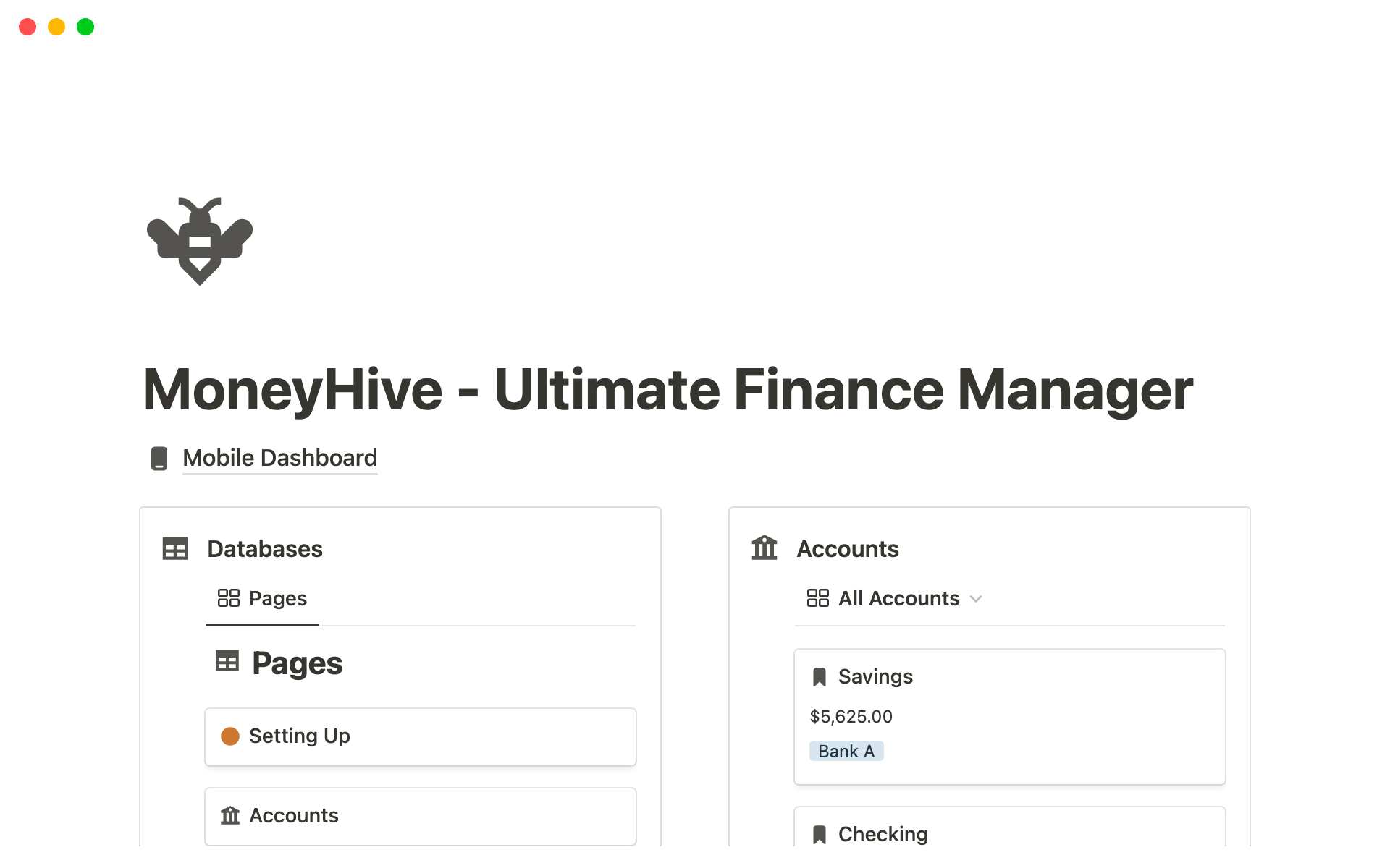 All-in-One Finance Manager with unique features like bills splitting, automatic subscription, etc.