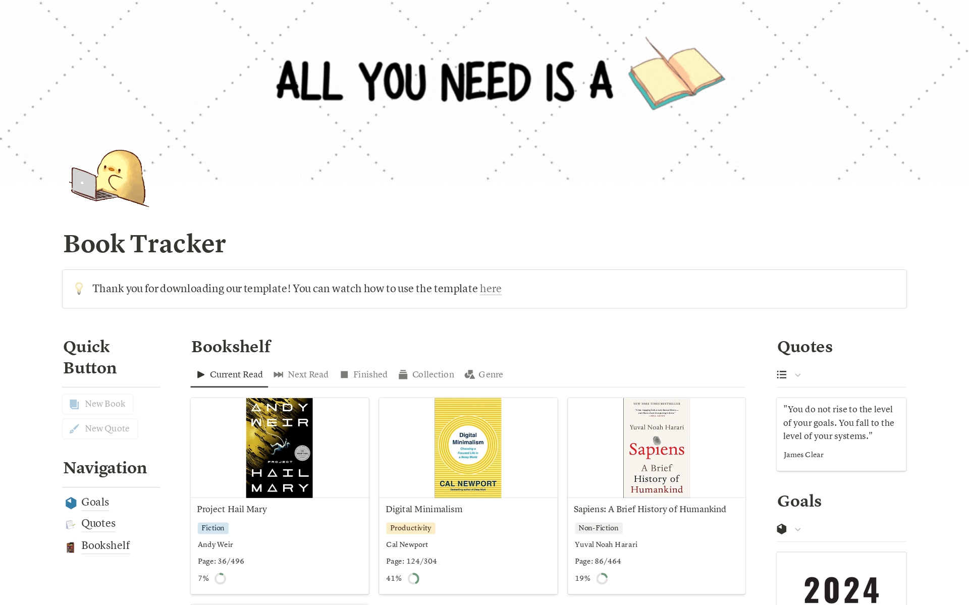 Curate your shelf, Dive into your reads, Let the knowledge thrive.
Introducing your favorite reading companion: Book Tracker 📚
