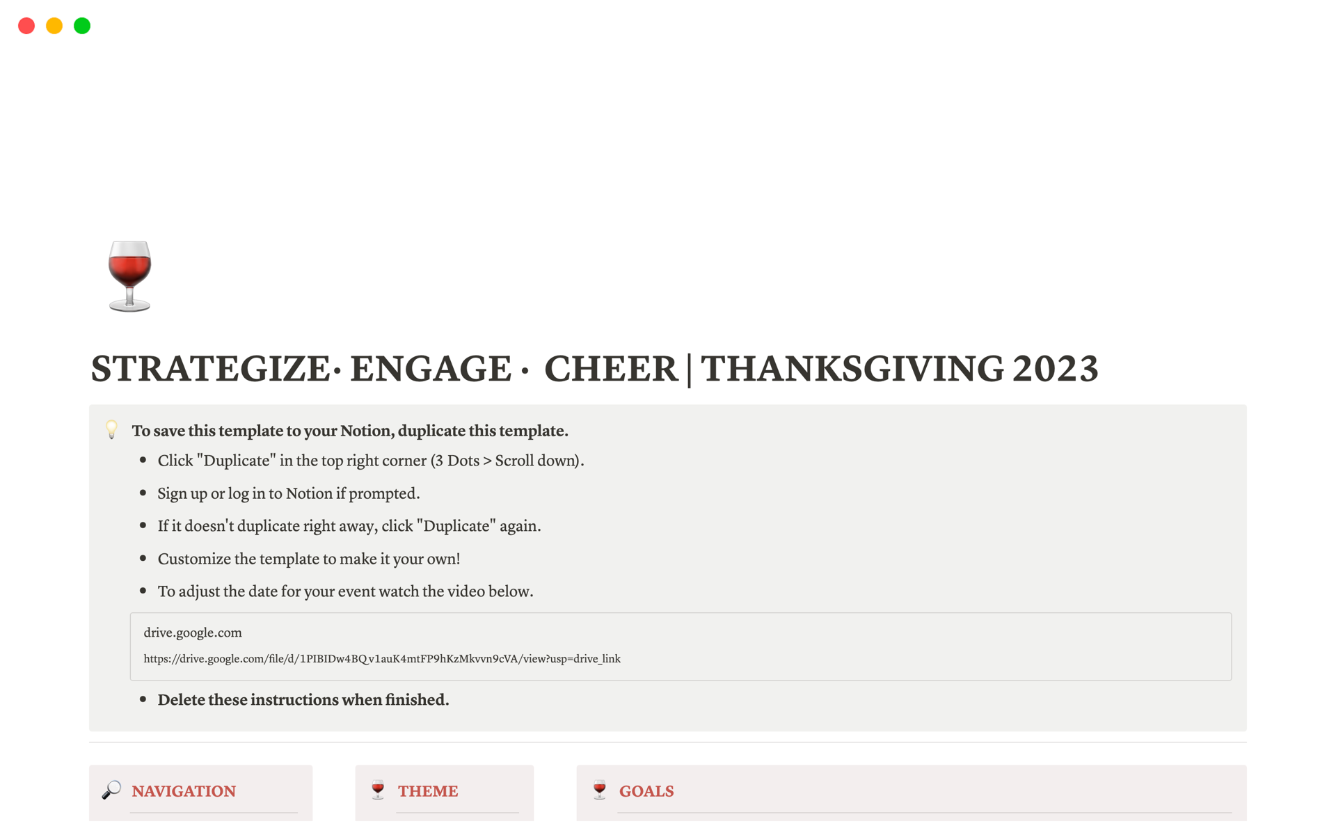 STRATEGIZE· ENGAGE ·  CHEER | THANKSGIVING 2023님의 템플릿 미리보기