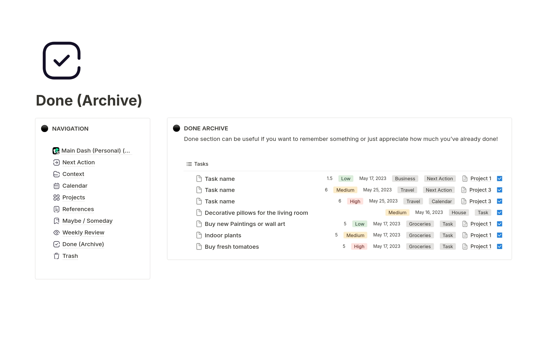 The Notion GTD Template You Need to Boost Productivity
From Overwhelmed to Organized.