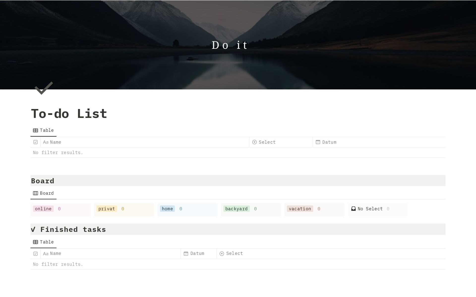 A template preview for To-do List