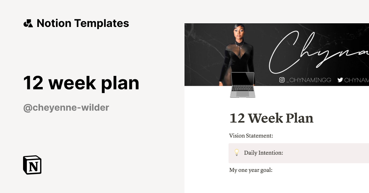 12-week-plan-notion-template