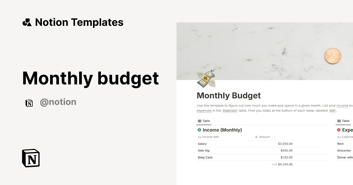 Budget Life Planner (Modern Version) - Inspired Budget