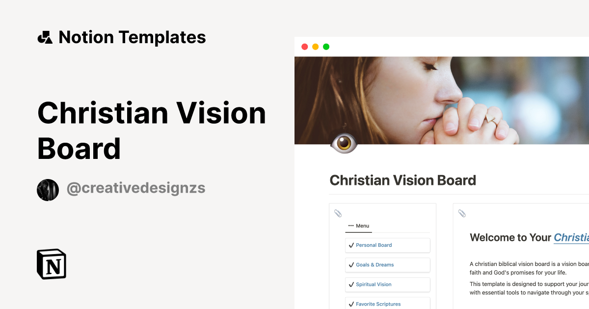 Christian Vision Board