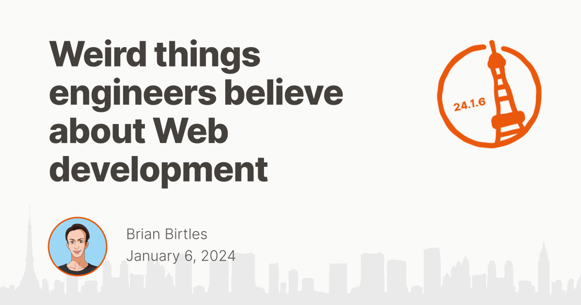 Weird things engineers believe about Web development