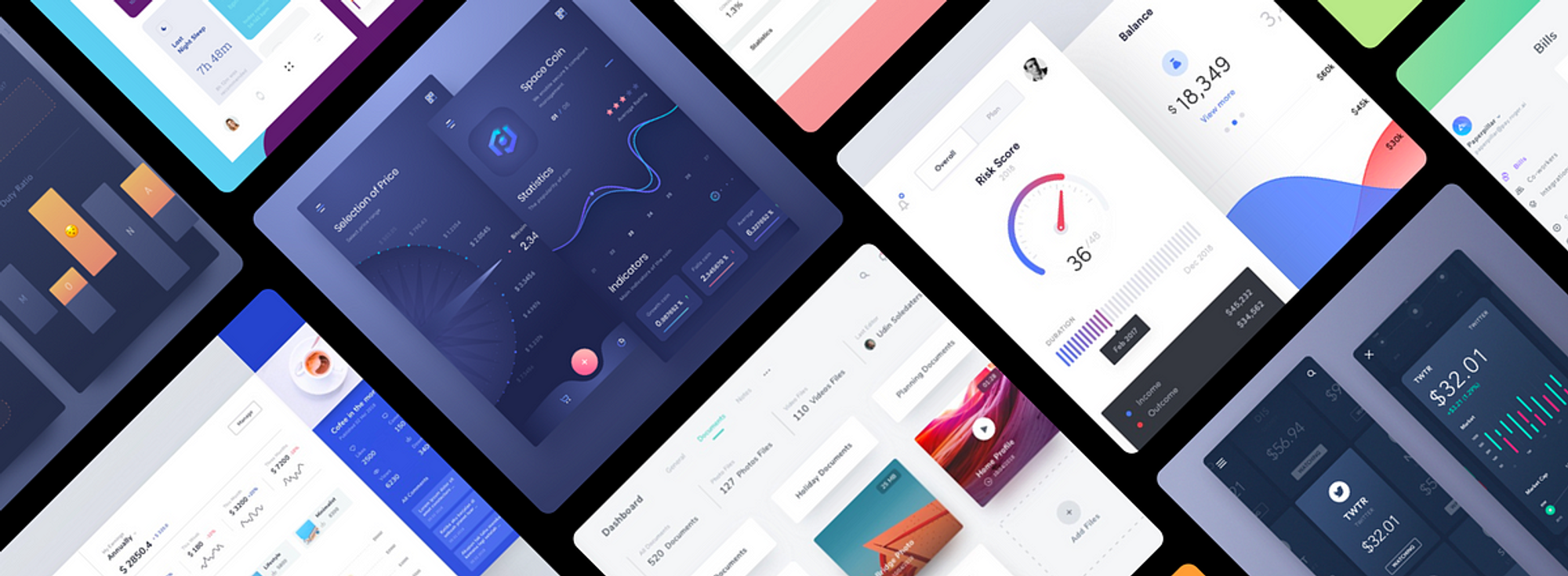 Dashboards Inspiration 2018 - Muzli - Design Inspiration