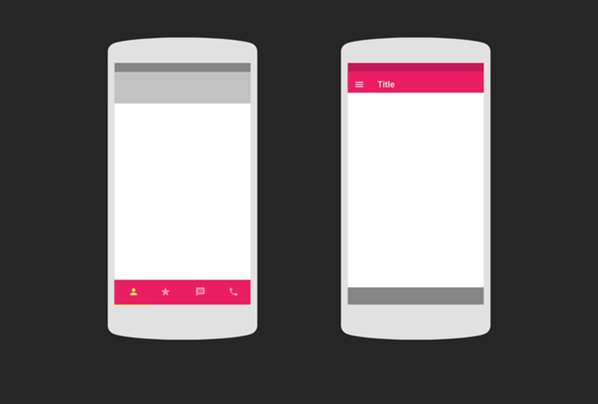 3 Creative Concepts of Mobile Tab Bar Navigation - UX Planet