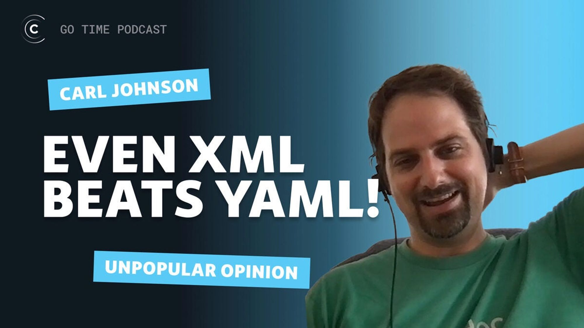 XML is better than YAML. Hear me out...