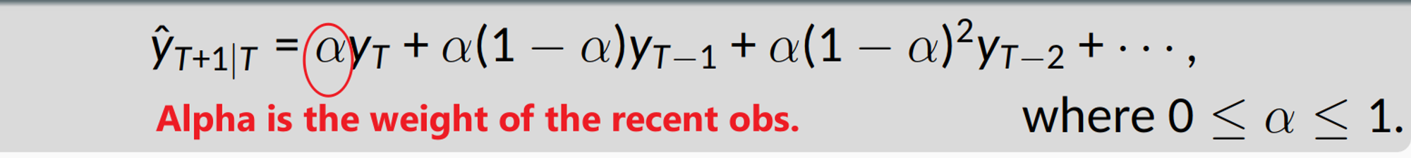 T+1 is a time on which is one step ahead /